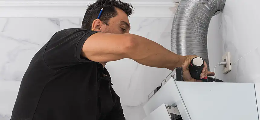 Precision In-wall Dryer Vent Cleaning & Rerouting Corrections in El Monte, CA