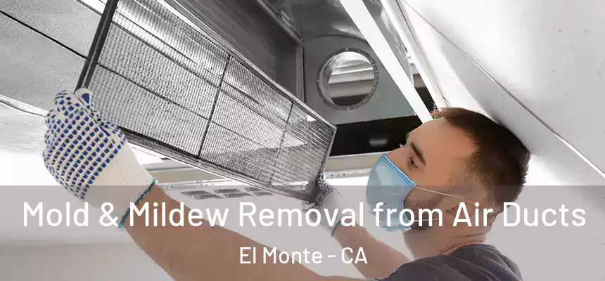  Mold & Mildew Removal from Air Ducts El Monte - CA